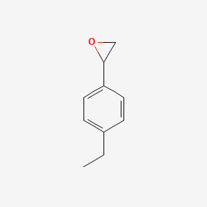 molecular formula C10H12O B1279343 2-(4-Ethylphenyl)oxirane CAS No. 169272-14-4