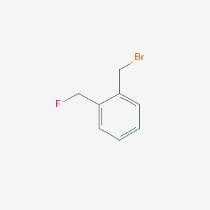 molecular formula C8H8BrF B1279349 1-(Bromomethyl)-2-(fluoromethyl)benzene CAS No. 158884-44-7