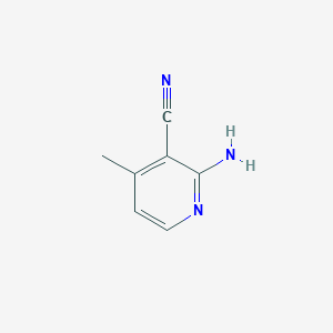 molecular formula C7H7N3 B1279362 2-Amino-4-methylnicotinonitrile CAS No. 71493-76-0