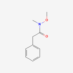 molecular formula C10H13NO2 B1279378 N-甲氧基-N-甲基-2-苯乙酰胺 CAS No. 95092-10-7