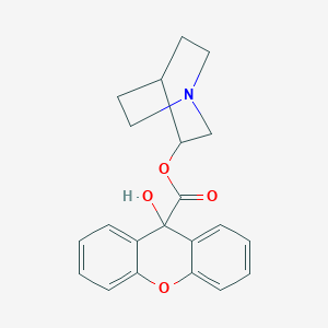 3-Quinuclidinyl 9-hydroxyxanthene-9-carboxylate