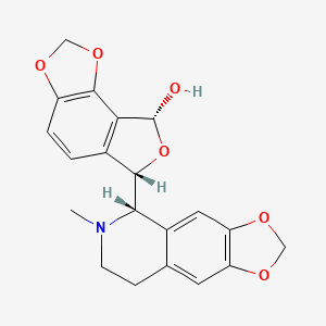 molecular formula C20H19NO6 B12794013 Humosine A CAS No. 11014-02-1