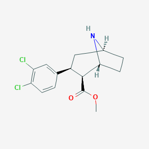 molecular formula C15H17Cl2NO2 B127944 Dichloropane CAS No. 146725-34-0
