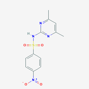 N-(4,6-Dimethyl-2-pyrimidinyl)-4-nitrobenzenesulfonamide