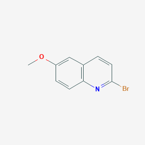 molecular formula C10H8BrNO B1279455 2-Bromo-6-methoxyquinoline CAS No. 476161-59-8