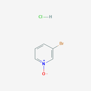 molecular formula C5H5BrClNO B1279460 3-Bromopyridine N-oxide hydrochloride CAS No. 63785-86-4