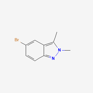 molecular formula C9H9BrN2 B1279461 5-Bromo-2,3-dimethyl-2H-indazole CAS No. 878064-16-5