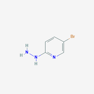 molecular formula C5H6BrN3 B1279471 5-溴-2-肼基吡啶 CAS No. 77992-44-0