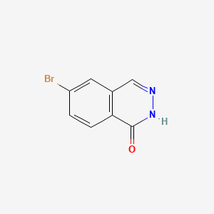 molecular formula C8H5BrN2O B1279473 6-Bromophthalazin-1(2H)-one CAS No. 75884-70-7