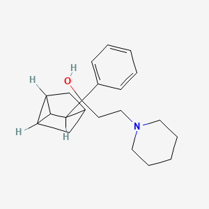 molecular formula C21H29NO B12794967 Triperiden free base CAS No. 14617-19-7