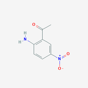 molecular formula C8H8N2O3 B1279507 1-(2-Amino-5-nitrophenyl)ethanone CAS No. 32580-41-9