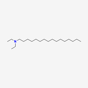 molecular formula C20H43N B12795100 N,N-diethylhexadecylamine CAS No. 30951-88-3