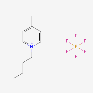 molecular formula C10H16F6NP B1279522 1-Butyl-4-methylpyridinium hexafluorophosphate CAS No. 401788-99-6