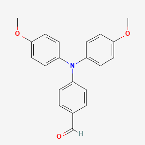 molecular formula C21H19NO3 B1279523 4-[Bis(4-methoxyphenyl)amino]benzaldehyde CAS No. 89115-20-8