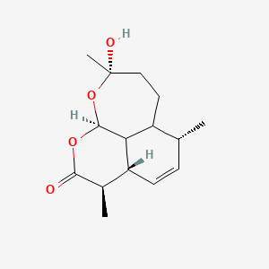 molecular formula C15H22O4 B12795390 Unii-W2icf5Z2AN 