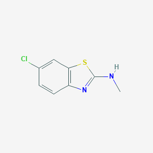 molecular formula C8H7ClN2S B127954 6-Chloro-N-methyl-1,3-benzothiazol-2-amine CAS No. 34551-19-4