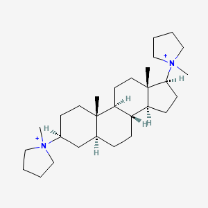 molecular formula C29H52N2+2 B12795456 Dipyrandium CAS No. 89121-09-5