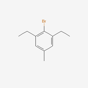 molecular formula C11H15B B1279548 2-Bromo-1,3-diethyl-5-methylbenzene CAS No. 314084-61-2