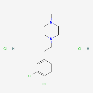 molecular formula C13H20Cl4N2 B1279554 BD 1063 Dihydrochloride CAS No. 150208-28-9