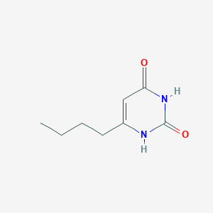 molecular formula C8H12N2O2 B1279560 6-Butylpyrimidine-2,4(1H,3H)-dione 