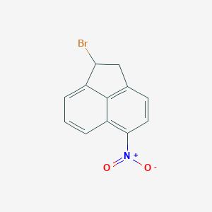 molecular formula C12H8BrNO2 B12795605 1-Bromo-5-nitro-1,2-dihydroacenaphthylene CAS No. 30093-39-1