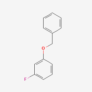 molecular formula C13H11FO B1279562 1-(Benzyloxy)-3-fluorobenzene CAS No. 72216-35-4