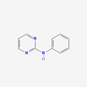 molecular formula C10H9N3 B1279570 N-phenylpyrimidin-2-amine CAS No. 57356-49-7