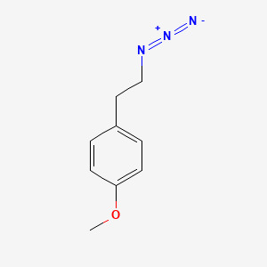 molecular formula C9H11N3O B1279574 1-(2-Azidoethyl)-4-methoxybenzene CAS No. 74447-44-2