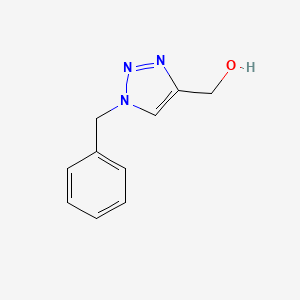 molecular formula C10H11N3O B1279577 (1-苄基-1H-1,2,3-三唑-4-基)甲醇 CAS No. 28798-81-4