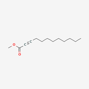 molecular formula C13H22O2 B12795784 Methyl dodec-2-ynoate CAS No. 10522-19-7