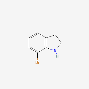 molecular formula C8H8BrN B1279588 7-Bromoindoline CAS No. 62813-85-8