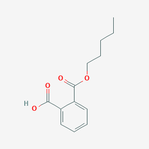 molecular formula C13H16O4 B127959 1,2-Benzenedicarboxylic acid, monopentyl ester CAS No. 24539-56-8