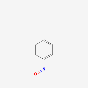 molecular formula C10H13NO B12795904 1-tert-Butyl-4-nitrosobenzene CAS No. 6637-03-2