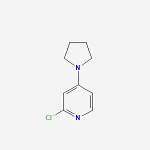molecular formula C9H11ClN2 B1279594 2-Chloro-4-pyrrolidinopyridine CAS No. 874758-84-6