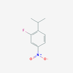 molecular formula C9H10FNO2 B1279595 2-氟-1-异丙基-4-硝基苯 CAS No. 1369836-94-1