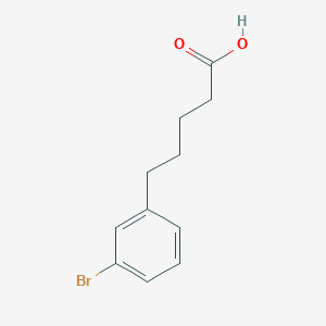 molecular formula C11H13BrO2 B1279602 5-(3-溴苯基)戊酸 CAS No. 857480-35-4