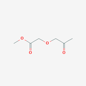 molecular formula C6H10O4 B1279616 Methyl (2-oxopropoxy)acetate CAS No. 61363-66-4