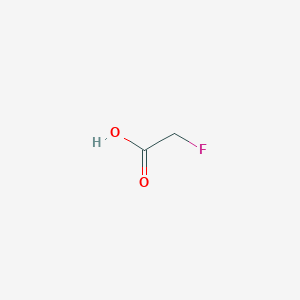 molecular formula C2H3FO2<br>CH2FCOOH<br>C2H3FO2 B127962 氟乙酸 CAS No. 144-49-0