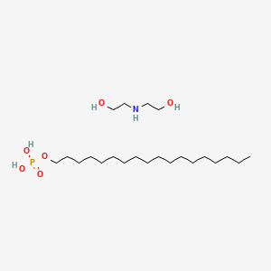 molecular formula C22H50NO6P B12796339 Einecs 264-790-0 CAS No. 64346-12-9