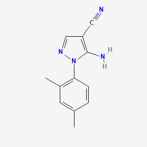 5-Amino-1-(2,4-dimethylphenyl)-1H-pyrazole-4-carbonitrile