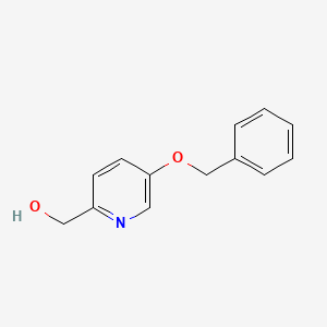 molecular formula C13H13NO2 B1279645 (5-(Benzyloxy)pyridin-2-yl)methanol CAS No. 59781-11-2