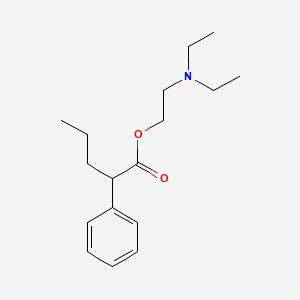 molecular formula C17H27NO2 B12796480 Propivan CAS No. 86-41-9