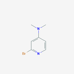 molecular formula C7H9BrN2 B1279662 2-bromo-N,N-dimethylpyridin-4-amine CAS No. 396092-82-3