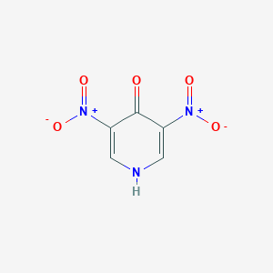 molecular formula C5H3N3O5 B127967 3,5-Dinitro-4-hydroxypyridine CAS No. 10425-71-5