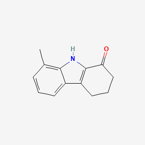 molecular formula C13H13NO B1279681 8-methyl-2,3,4,9-tetrahydro-1H-carbazol-1-one CAS No. 3449-50-1