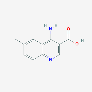 4-Amino-6-methylquinoline-3-carboxylic acid