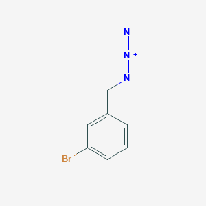molecular formula C7H6BrN3 B1279684 1-(Azidomethyl)-3-bromobenzene CAS No. 126799-86-8