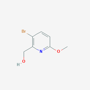 molecular formula C7H8BrNO2 B1279686 (3-Bromo-6-methoxypyridin-2-yl)methanol CAS No. 623942-84-7