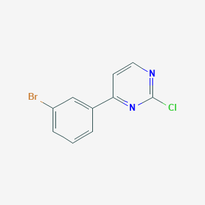 4-(3-Bromophenyl)-2-chloropyrimidine