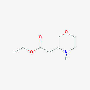 Ethyl 2-(morpholin-3-yl)acetate